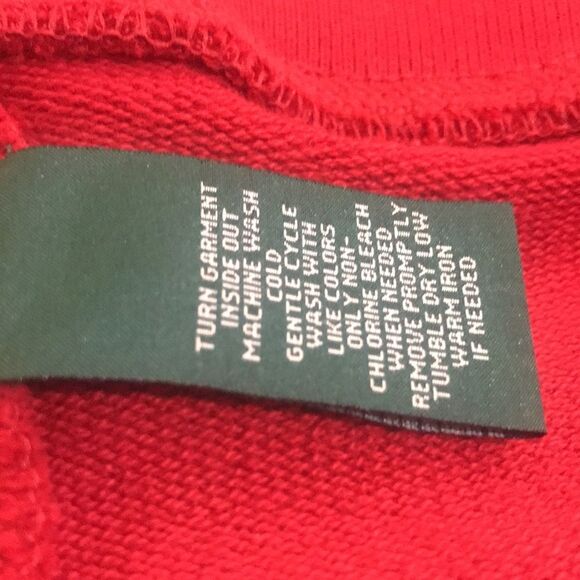 LRL LAUREN JEANS CO RALPH LAUREN RED WOMEN DRESS SIZE M - Picture 13 of 16